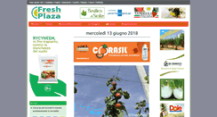 Desktop Screenshot of freshplaza.it
